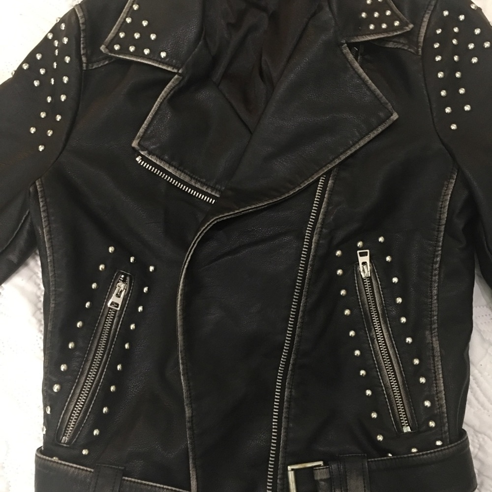Top Shop faux leather Jacket